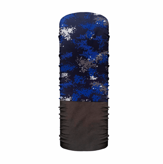 Bipolar Microfibra Pix Azul/Gris - Pescuezo