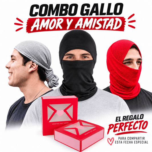 Combo Gallo Amor y Amistad - Pescuezo