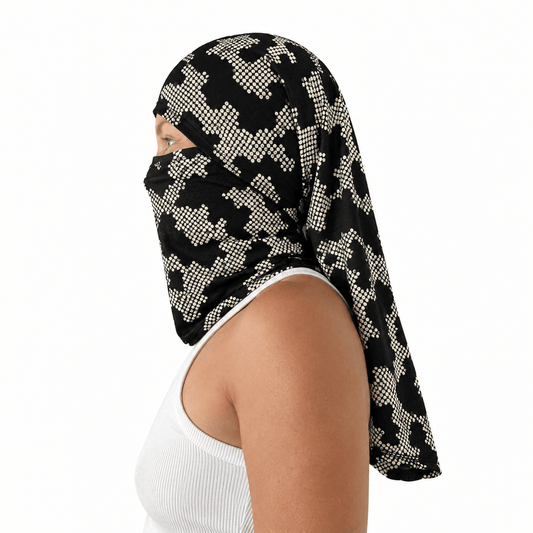 Doble Hijuepeta Microfibra Luz Reflectivo Camuflado - Pescuezo