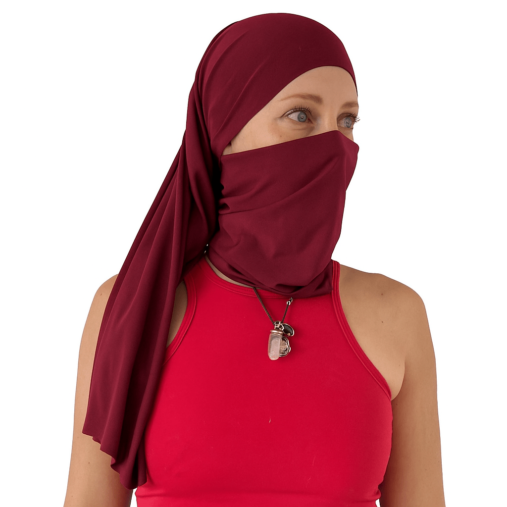 Doble Hijuepeta Microfibra Vino 100 cms - Pescuezo