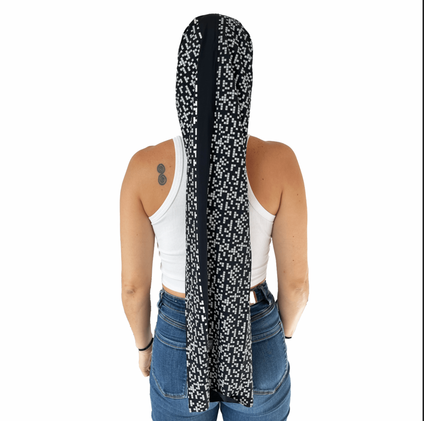 HijuePeta Luz Lego B&N 100 cms - Pescuezo