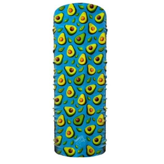 Microfibra Aguacates Palta Azul - Pescuezo