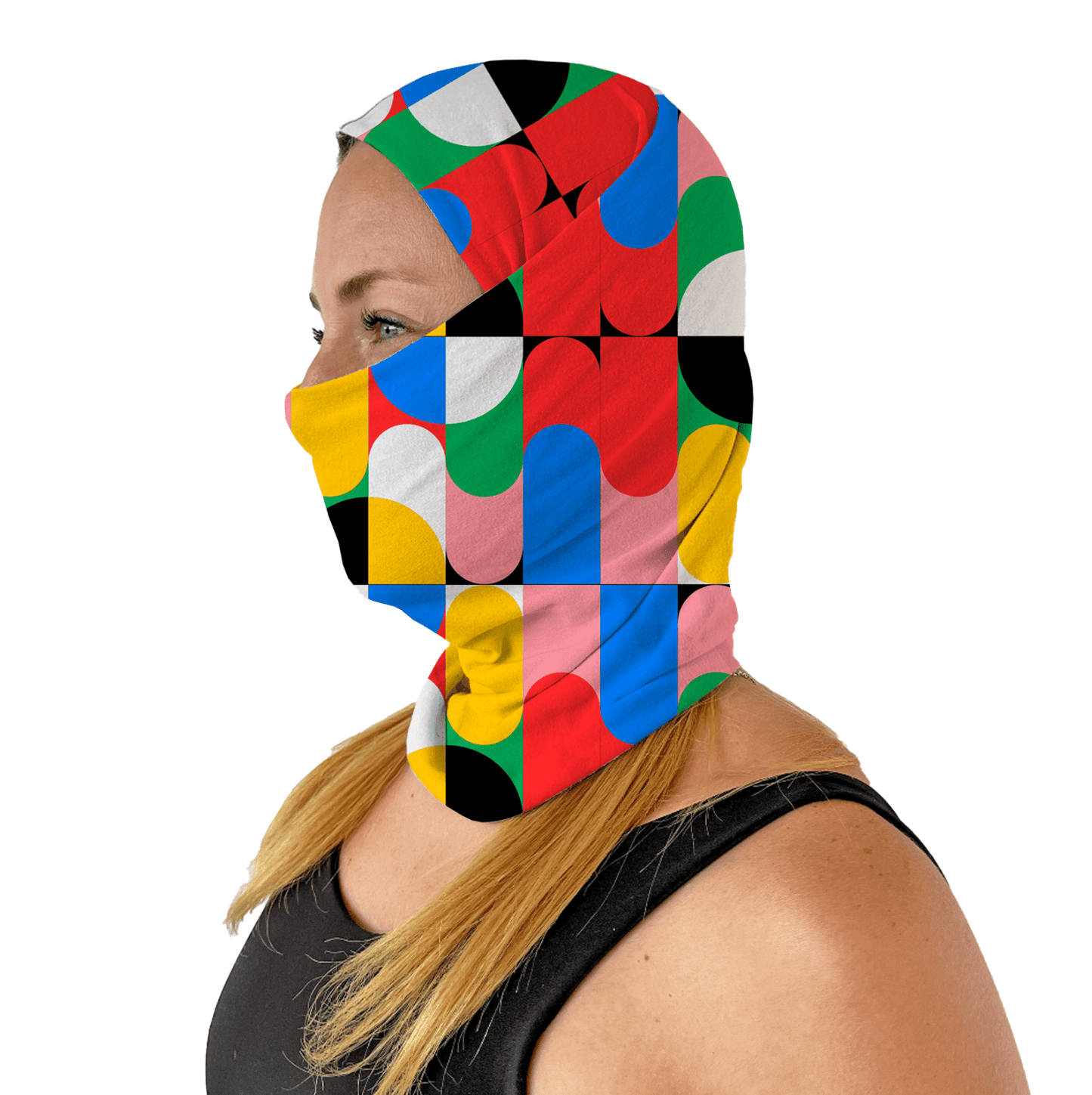 Microfibra Bauhaus Multicolor - Pescuezo