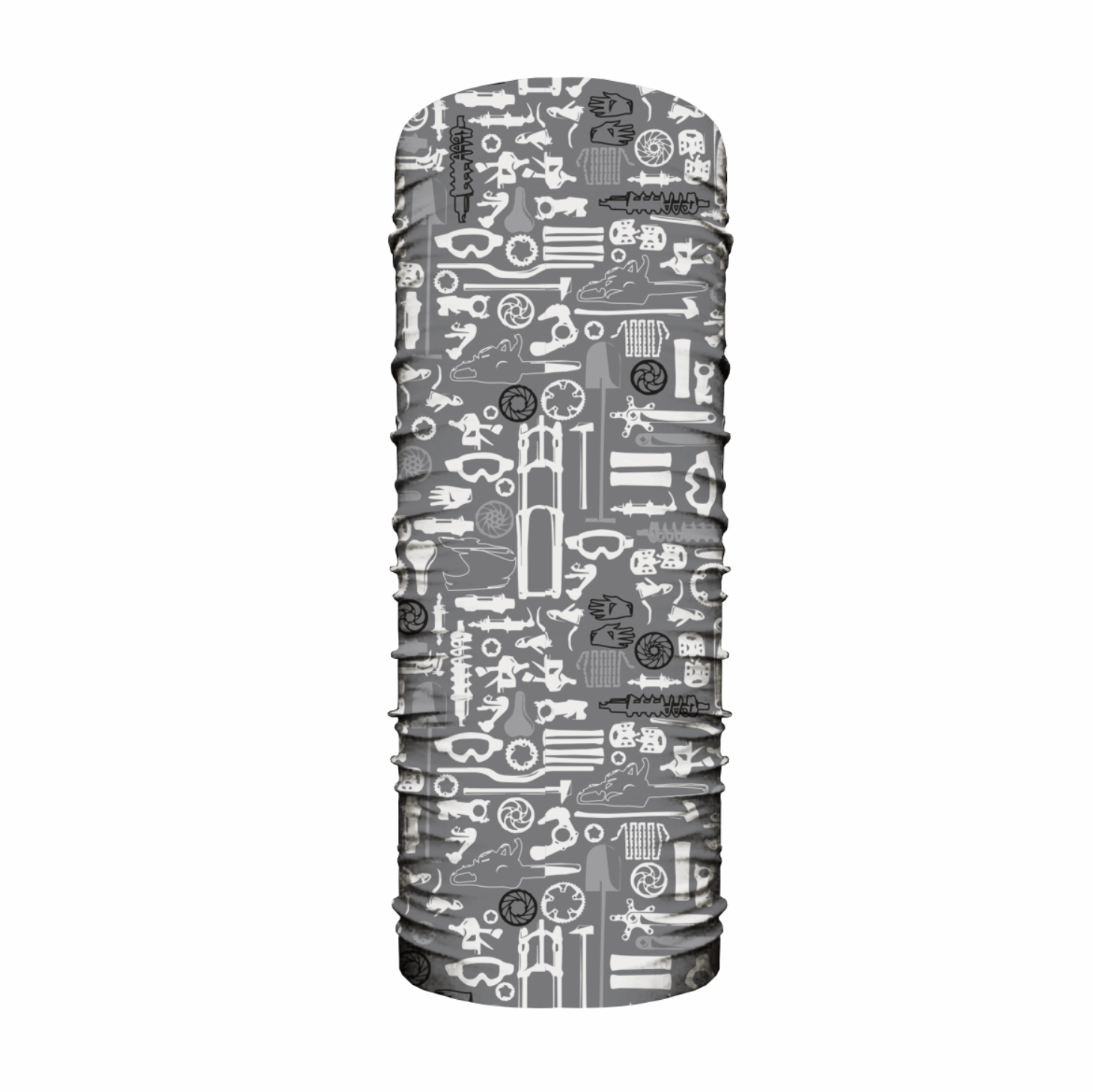 Microfibra Bici Partes Gris - Pescuezo