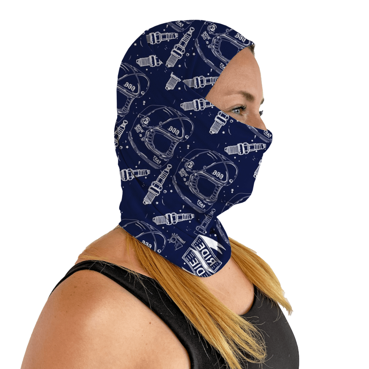 Microfibra Casco Ride - Pescuezo