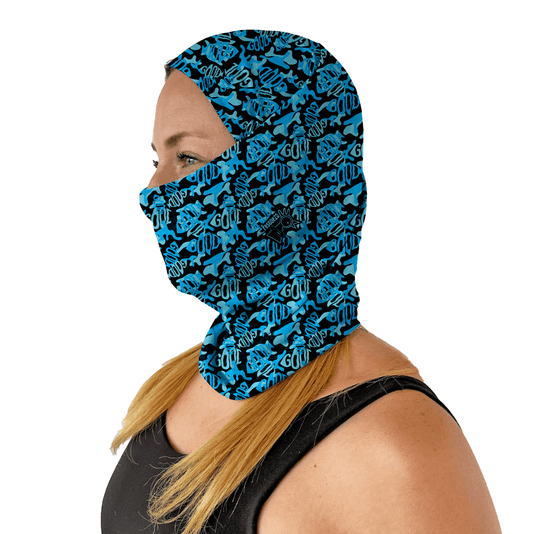 Microfibra Good Azul - Pescuezo