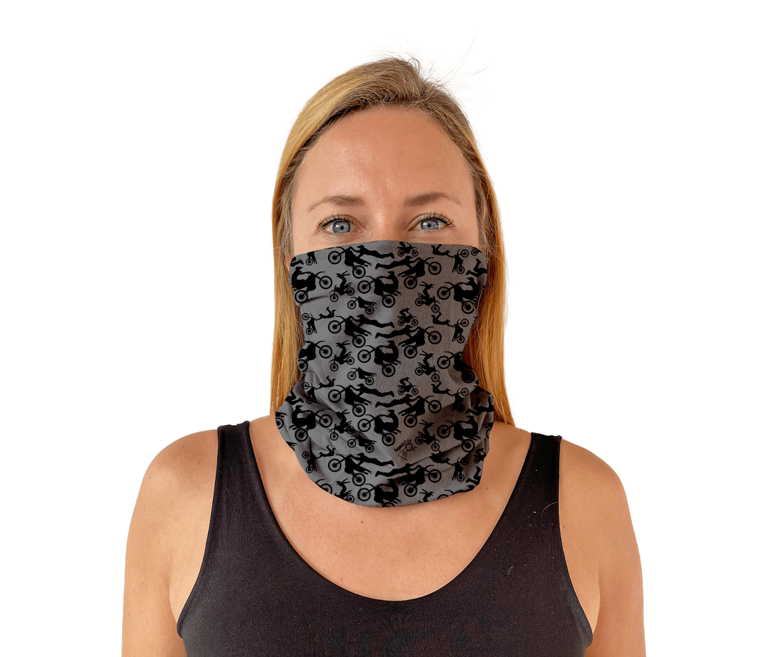 Microfibra Moto Salto Gris - Pescuezo