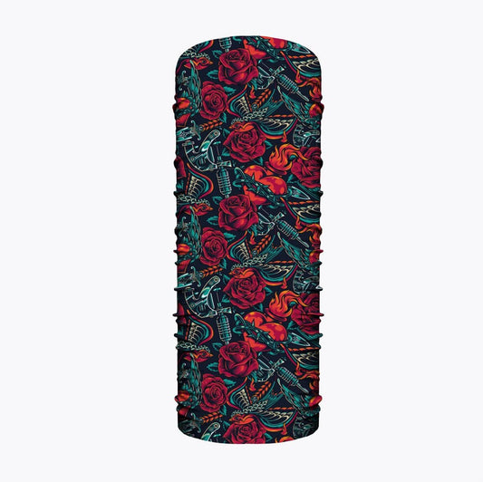Microfibra Rosa Tatuada - Pescuezo