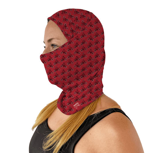 Microfibra Vintage Ride Red - Pescuezo