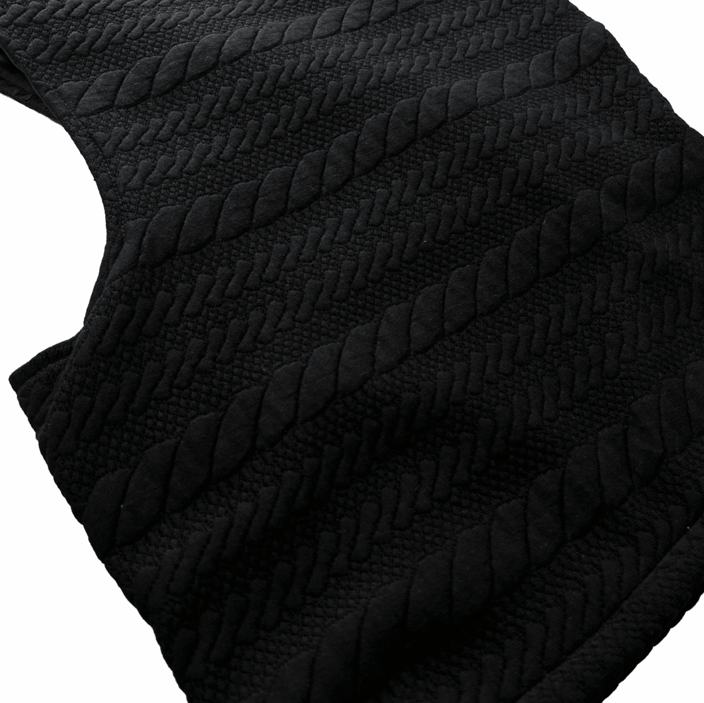Pescuezo Crespota Negro Trenza / DobleFaz - Pescuezo