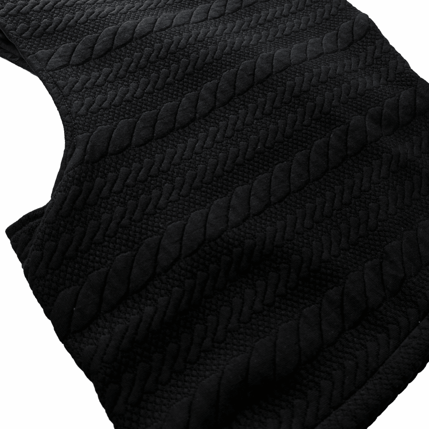 Pescuezo Crespota Negro Trenza / DobleFaz - Pescuezo