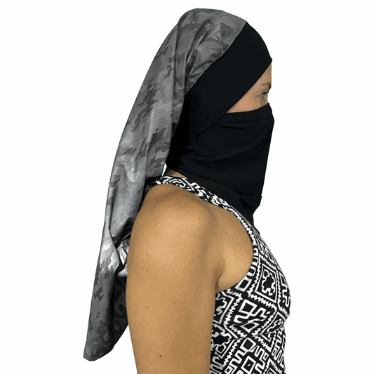 Pescuezo Doble Hijuepeta Luz Rígido Camuflado 70cms - Pescuezo
