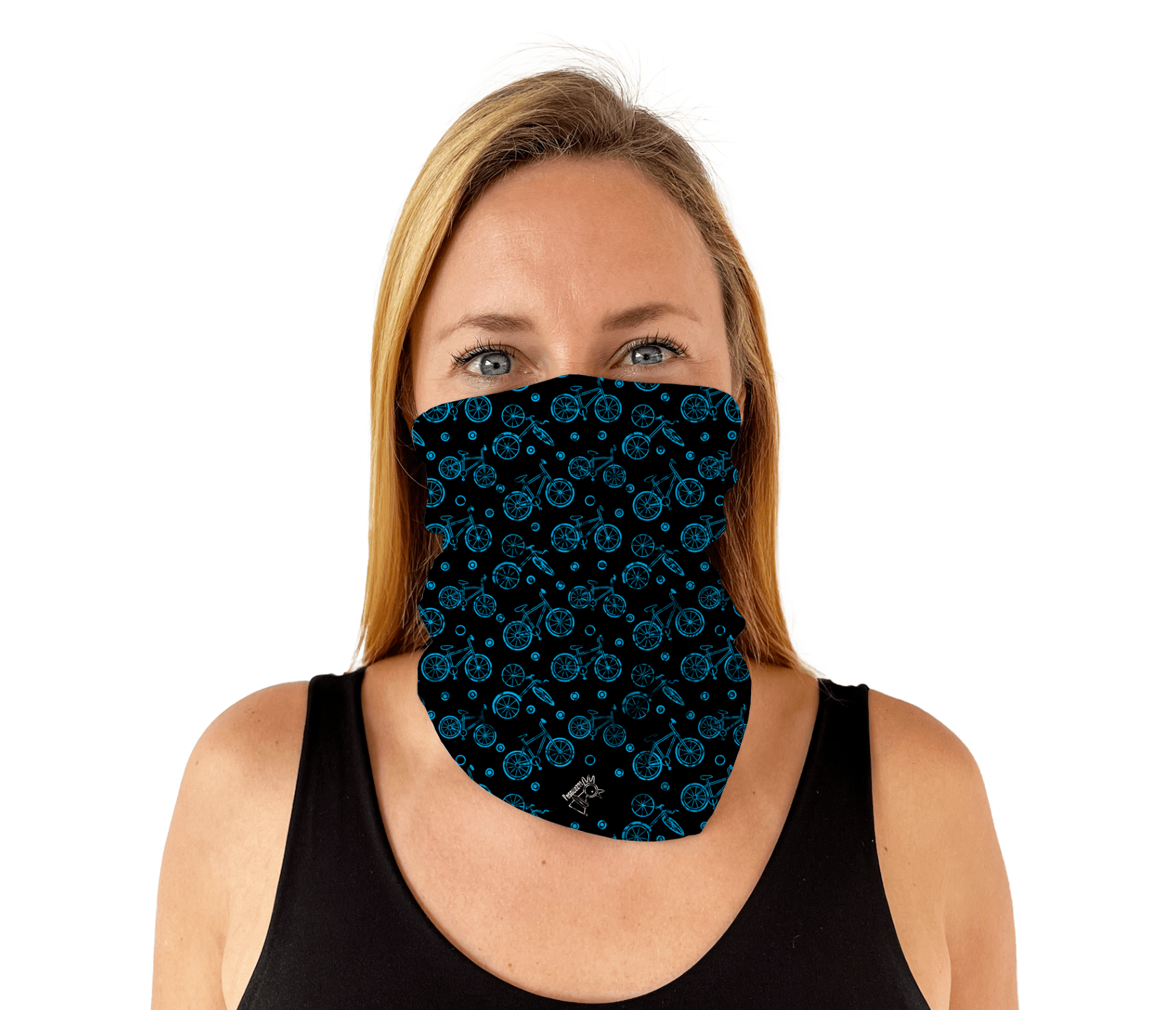 Peto Bici Puntos Azul - Pescuezo