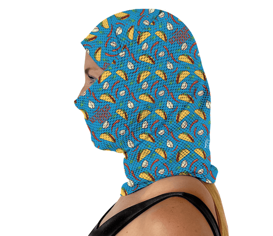Peto Taco Feliz Azul - Pescuezo