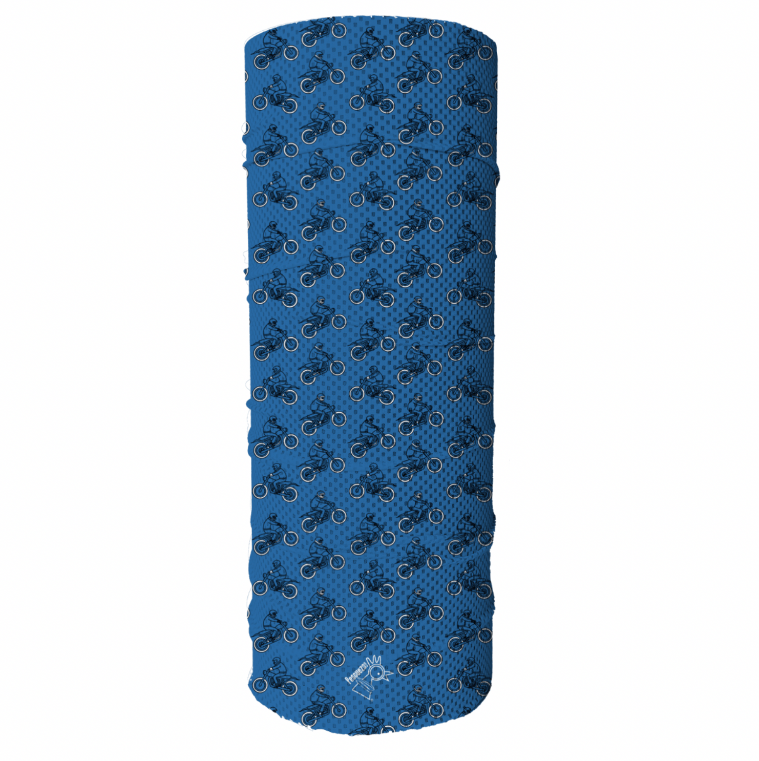 Peto Vintage Ride Blu - Pescuezo