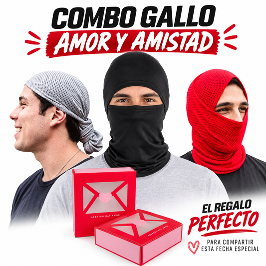 Combo Gallo Amor y Amistad