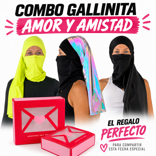 Combo Gallinita Amor y Amistad