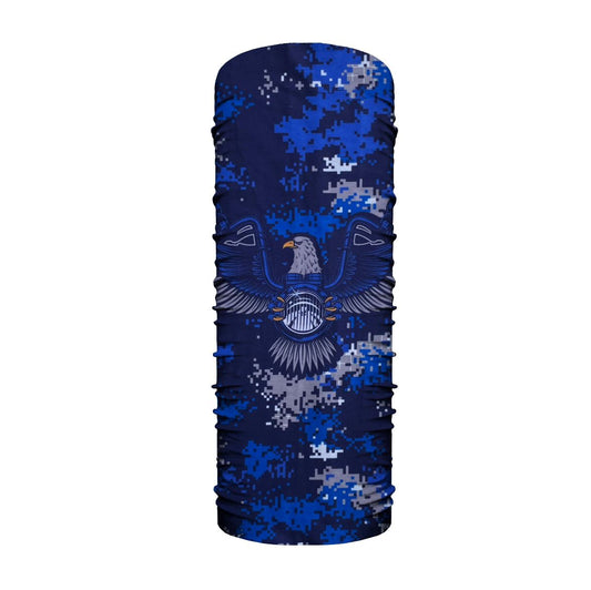 Microfibra Pixelado Aguila Azul Pescuezo Microfibra Pescuezo