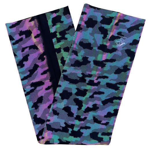 HijuePeta Luz Reflectivo Camo Multicolor Pescuezo