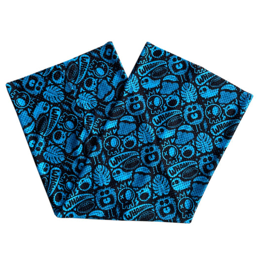 Peta Monstercitos Azul Pescuezo Peta Pescuezo