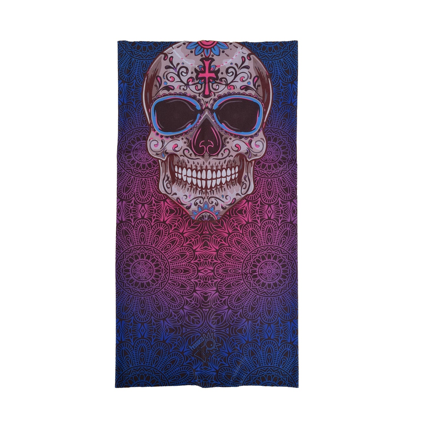 Microfibra Caras CandySkull Pescuezo Microfibra Pescuezo