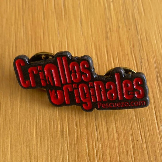 Pin Criollos Rojo Pescuezo