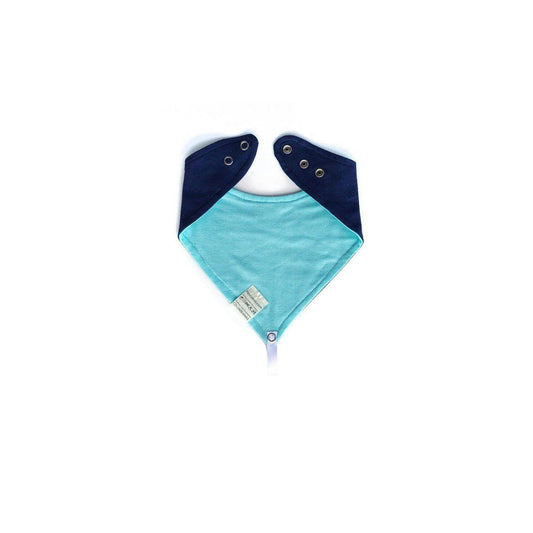 Babas Azul Menta Broches Pescuezo