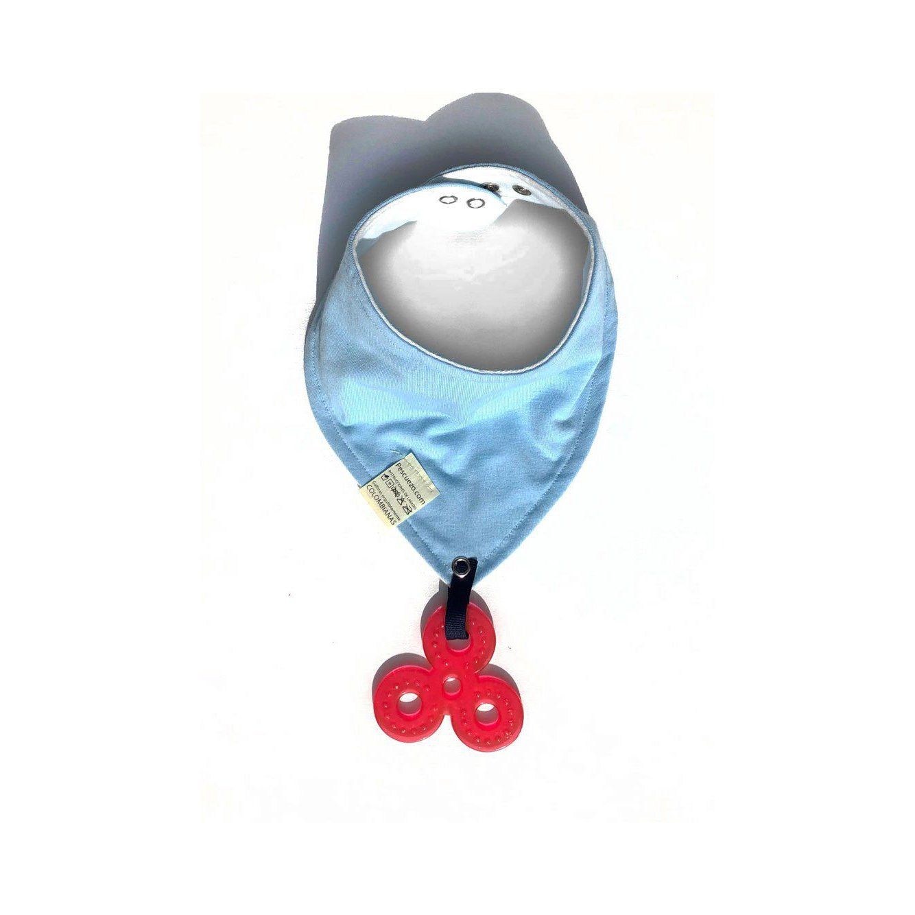 Babas Azul Hueso Broches - Pescuezo
