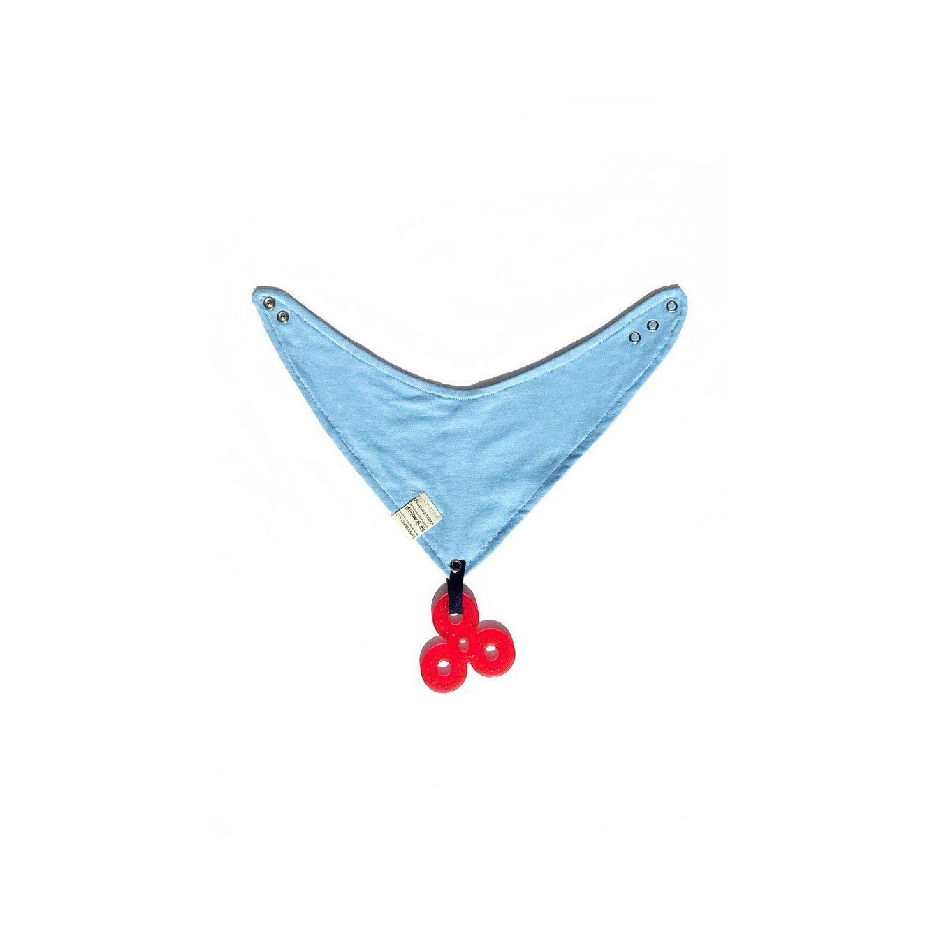 Babas Azul Hueso Broches - Pescuezo