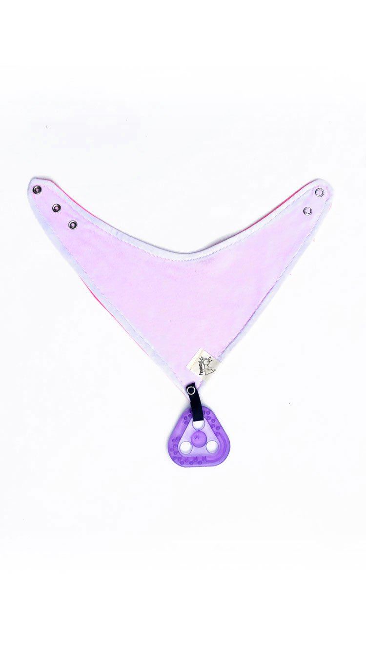 Babas Fucsia Blanco Broches - Pescuezo
