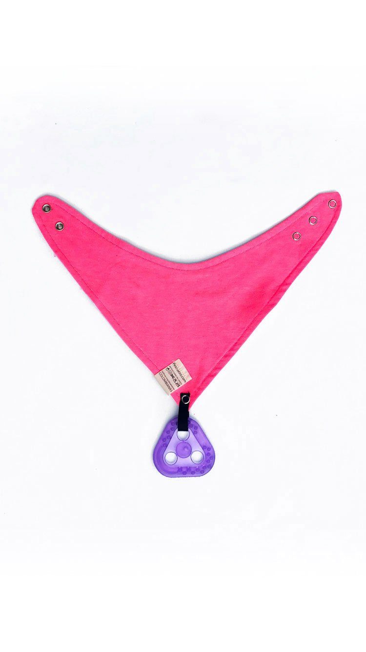 Babas Fucsia Blanco Broches - Pescuezo