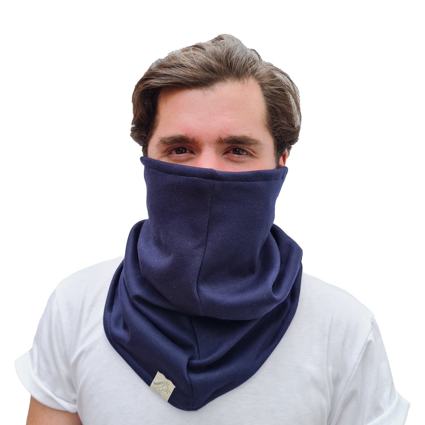Campana Perchado Azul Oscuro - Pescuezo