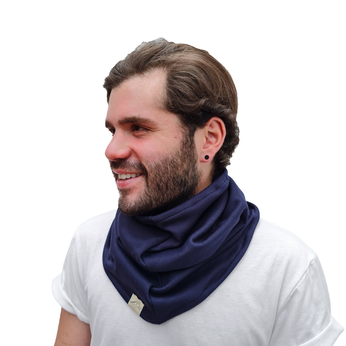 Campana Perchado Azul Oscuro - Pescuezo