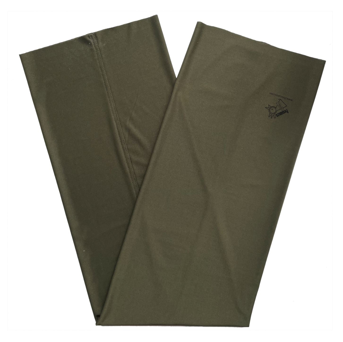 Hijuepeta Microfibra Verde Oliva 100 cms - Pescuezo