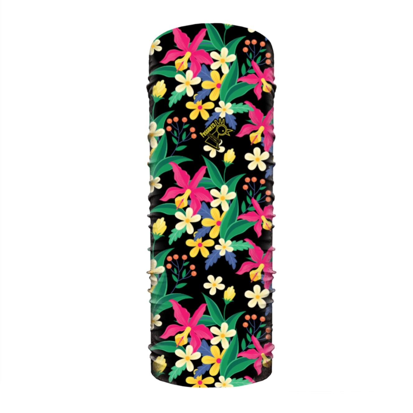 Microfibra Flores multicolor - Pescuezo