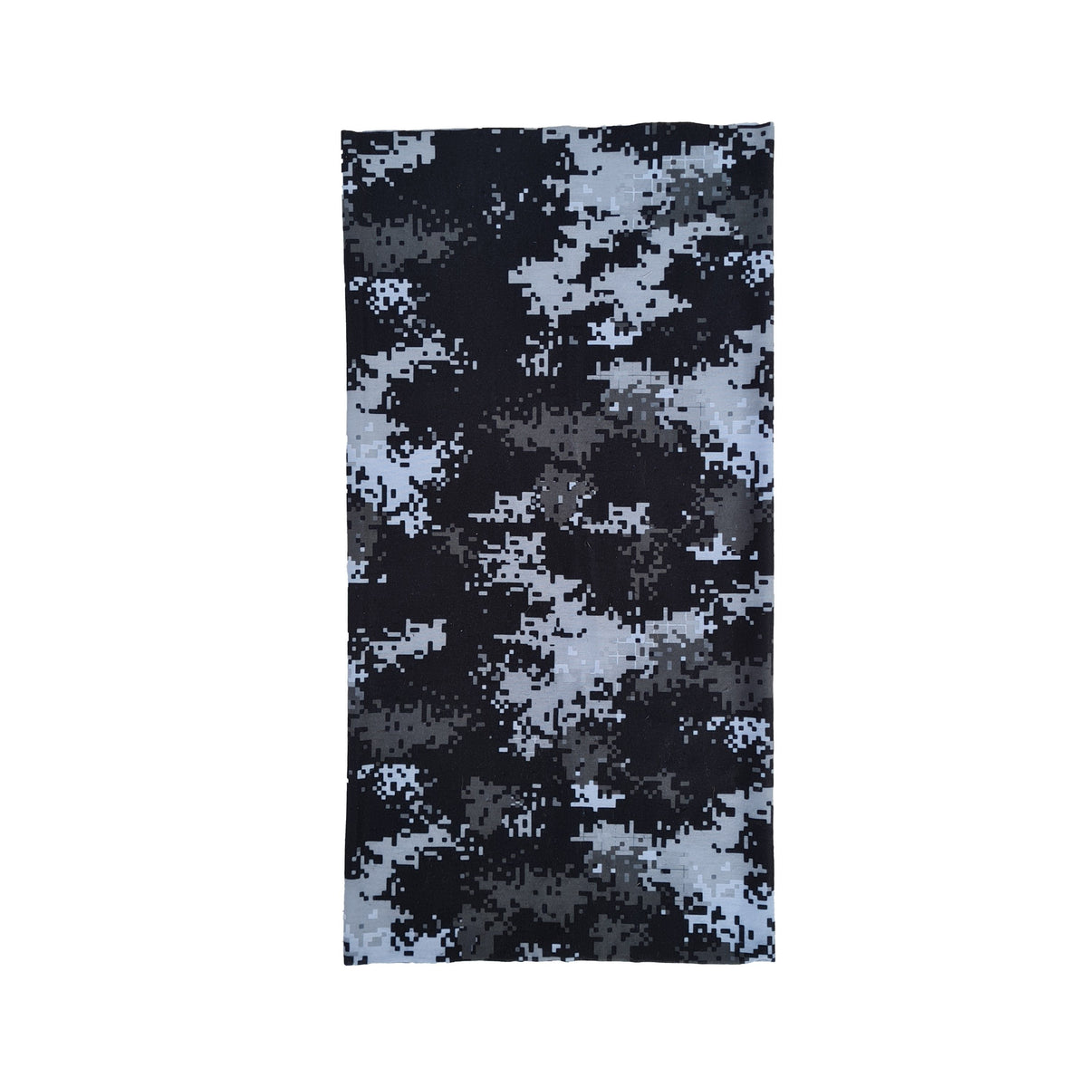 Microfibra Pixel Negro - Pescuezo