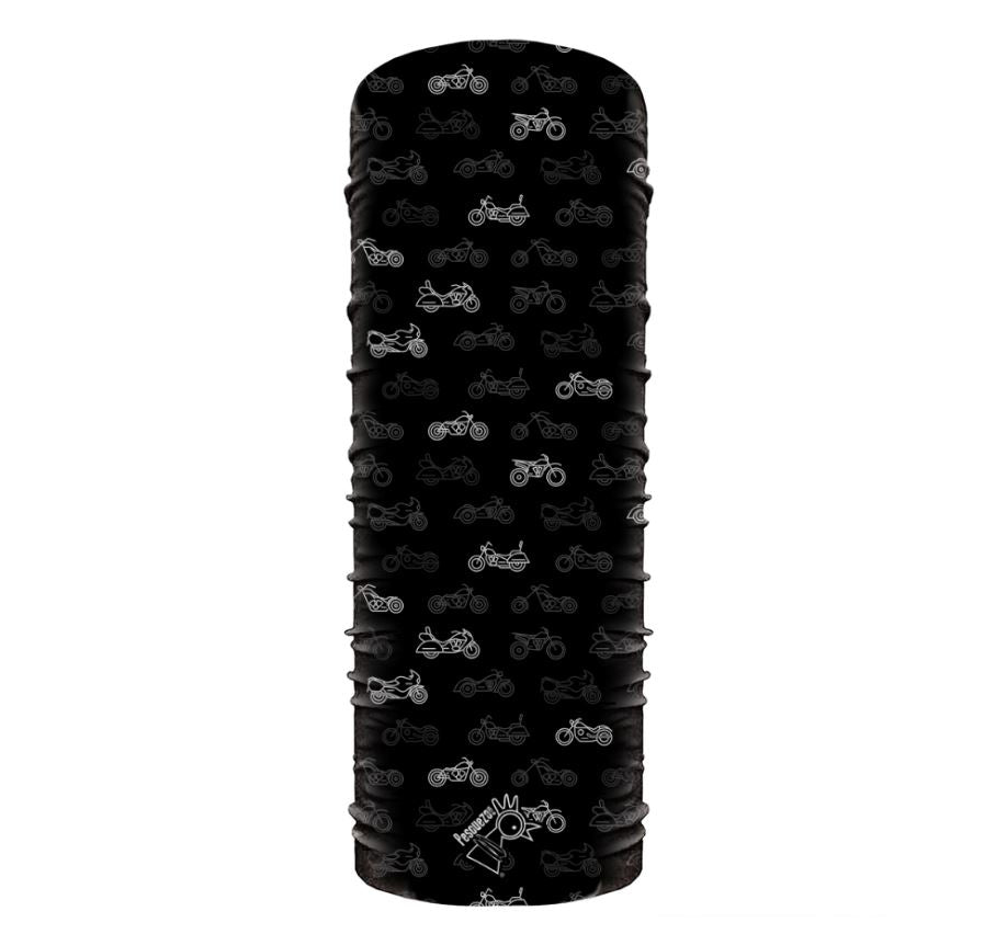 Microfibra Tanque Negro - Pescuezo
