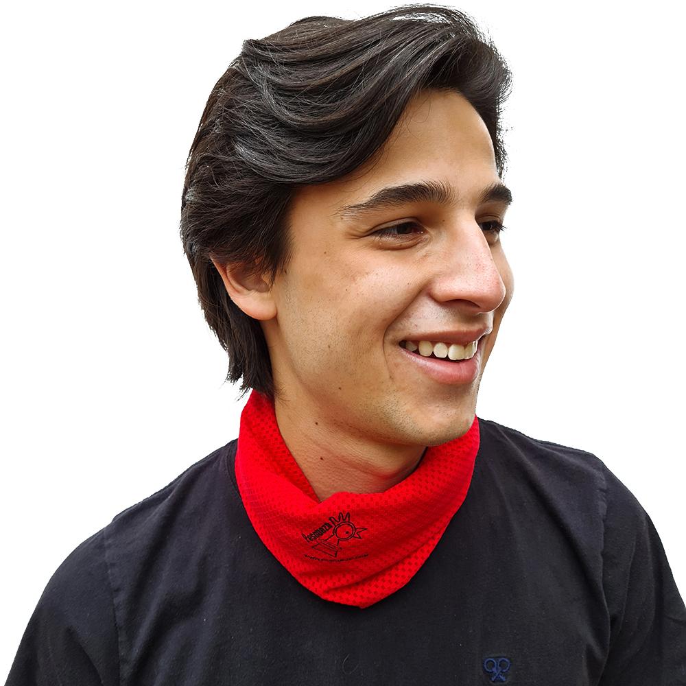 Peta Unicolor Rojo - Pescuezo