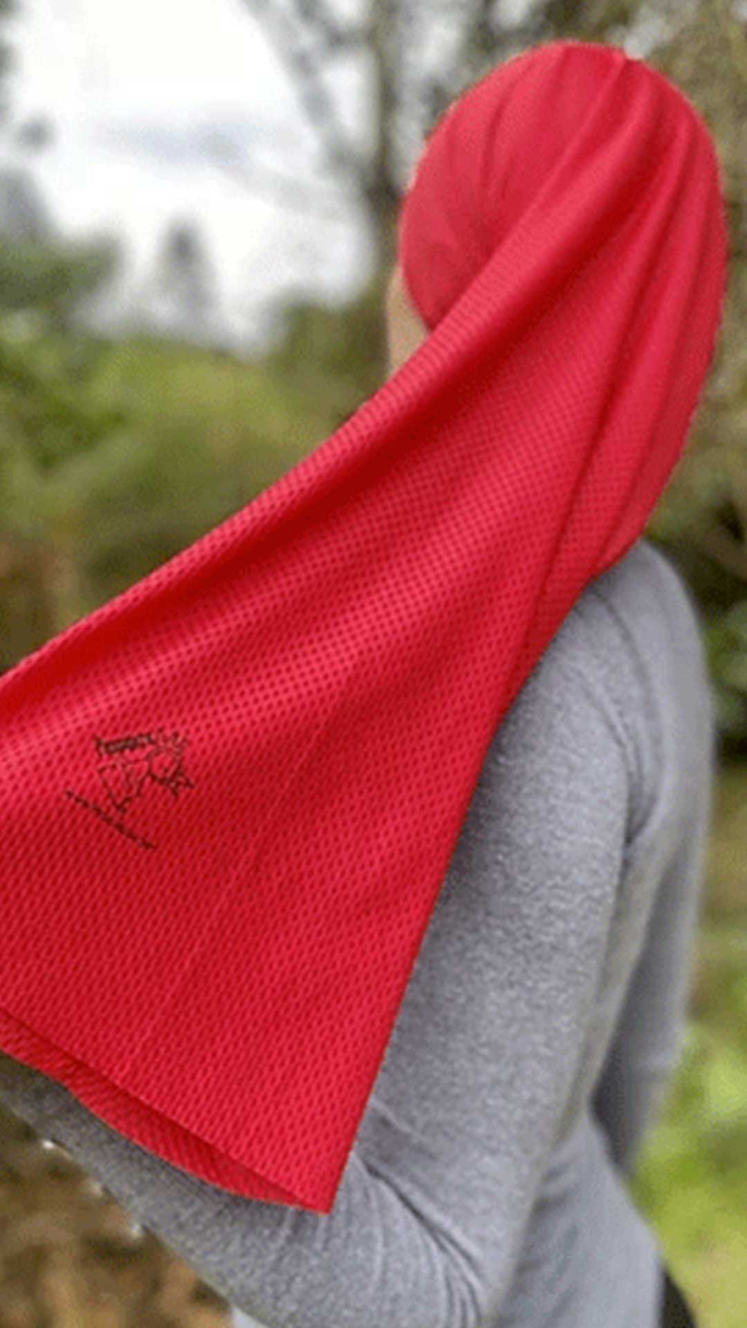 Peta Unicolor Rojo - Pescuezo