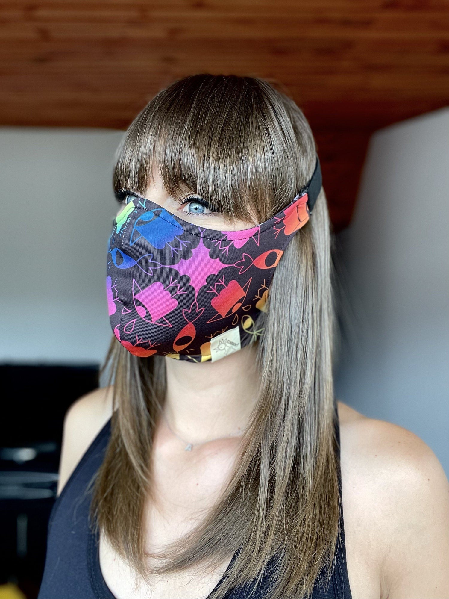 Plumera Ledania Pollos Multicolor - Pescuezo